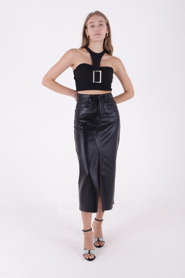 Uzun Kot Etek Kaplama Siyah