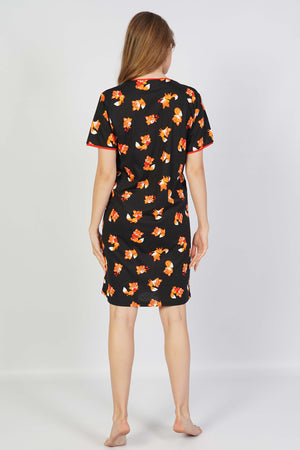 BAYAN P.SUPREM CIFT PATLI KISA KOL HAMILE TUNIK