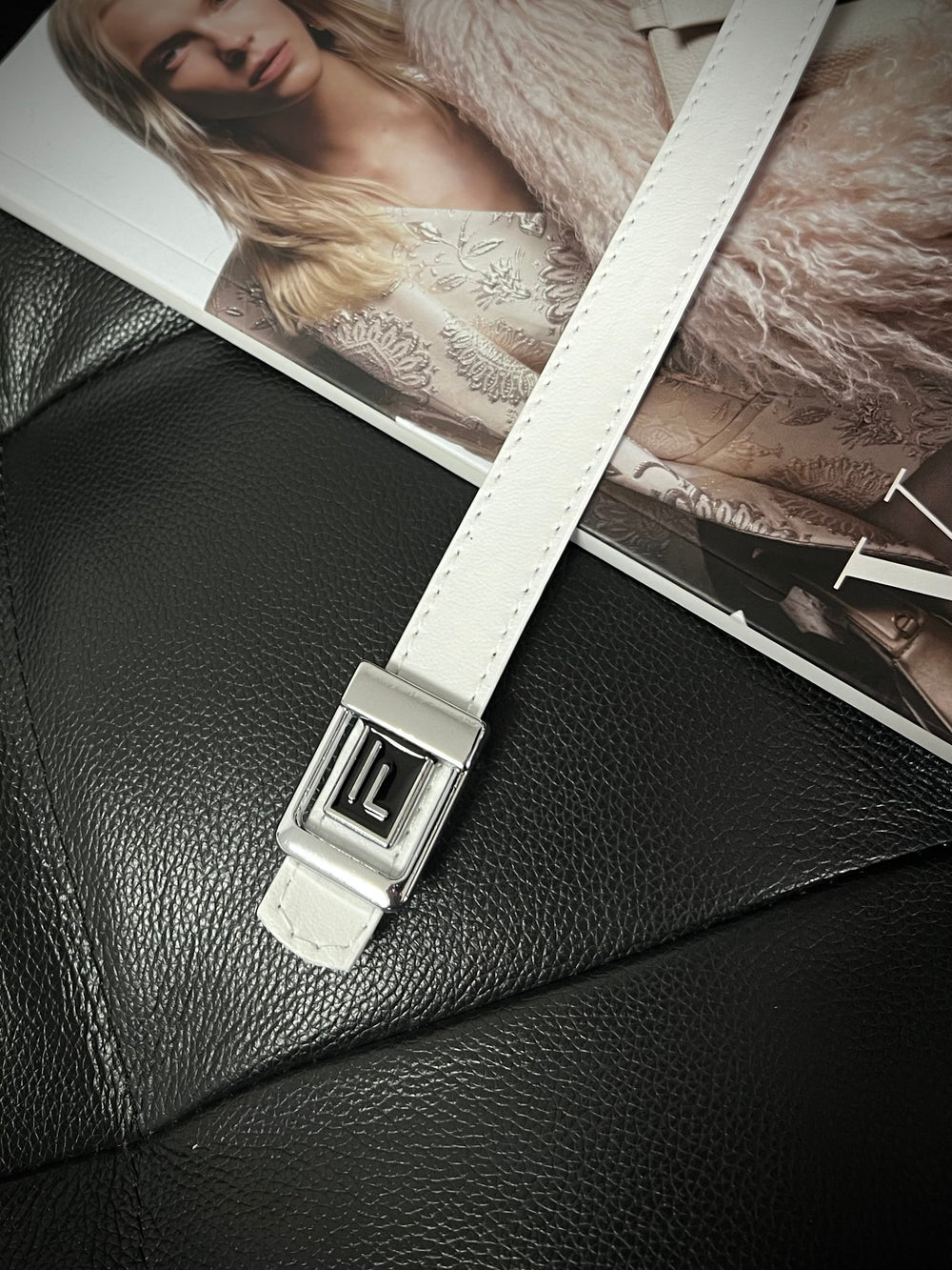 F Logolu Ince Kadın Kemeri