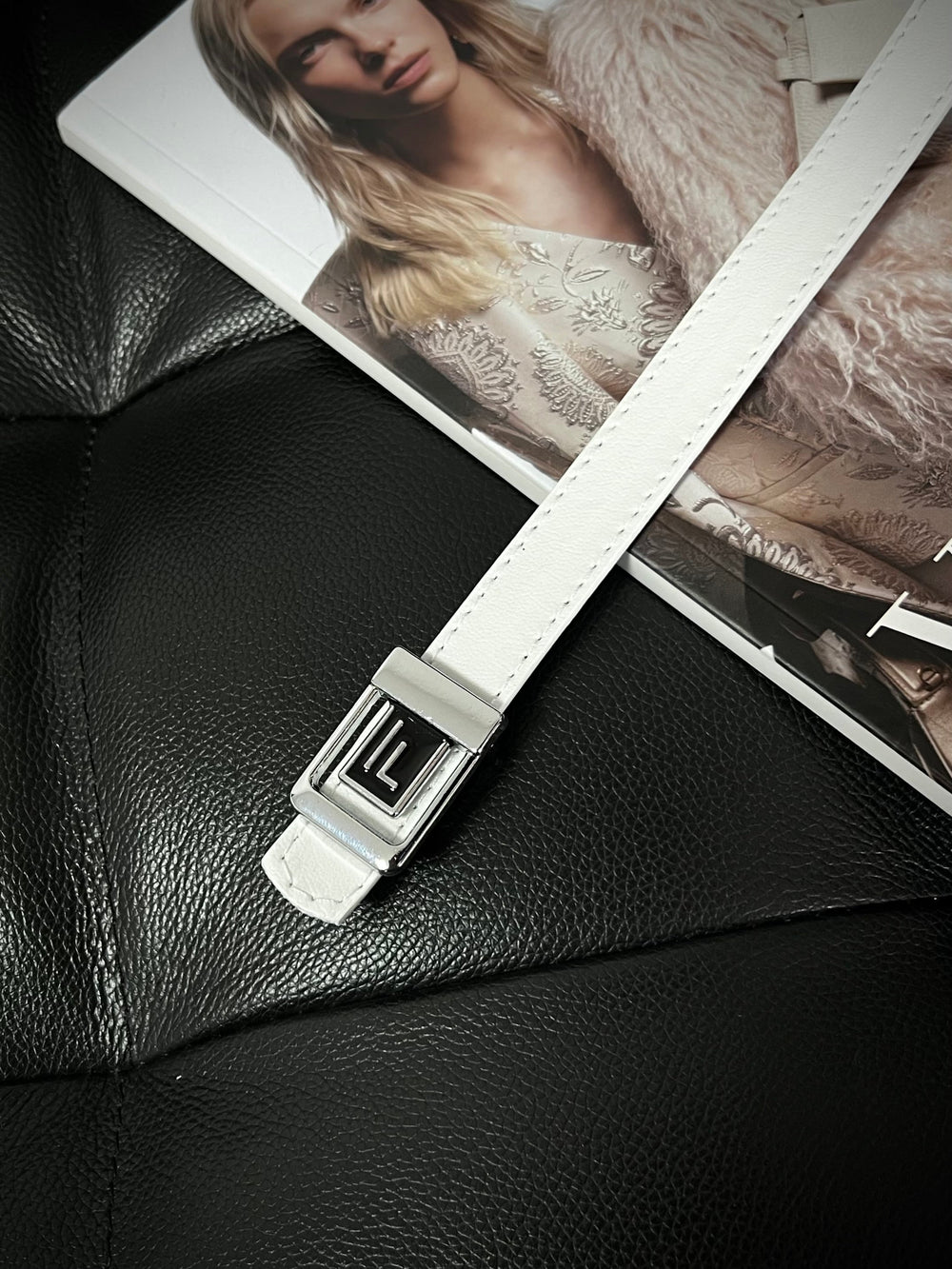 F Logolu Ince Kadın Kemeri