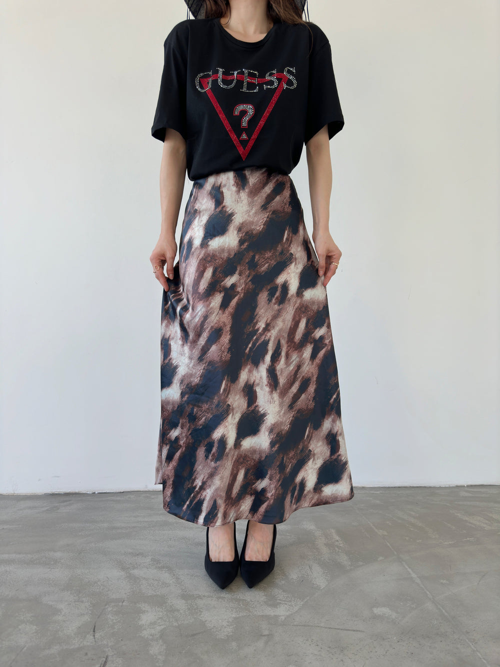 Maksi Boy Saten Etek