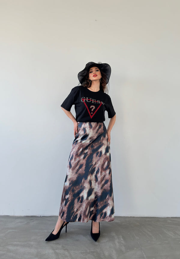 Maksi Boy Saten Etek