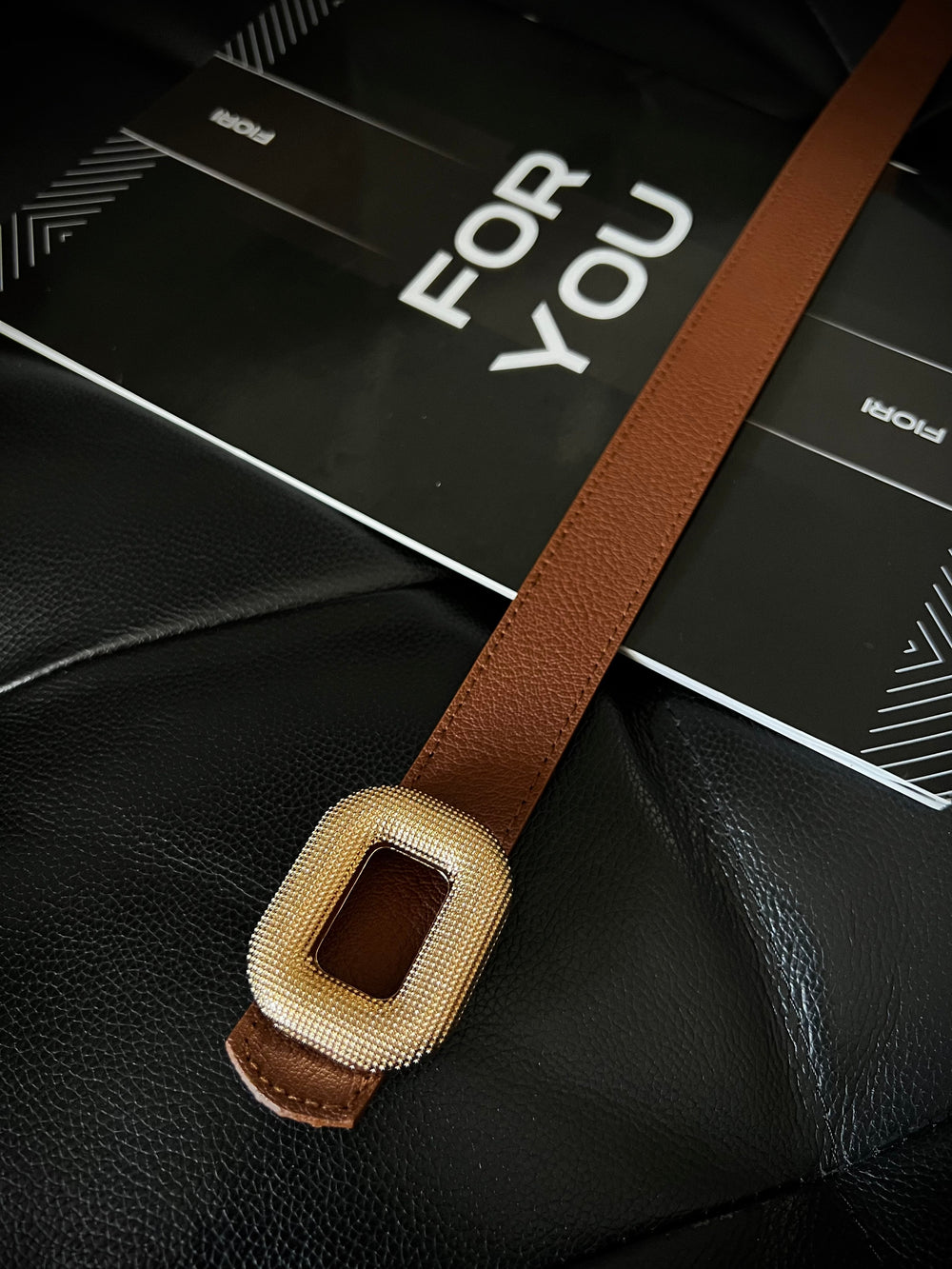 Gold Tokali 3 Cm Kadin Kemeri