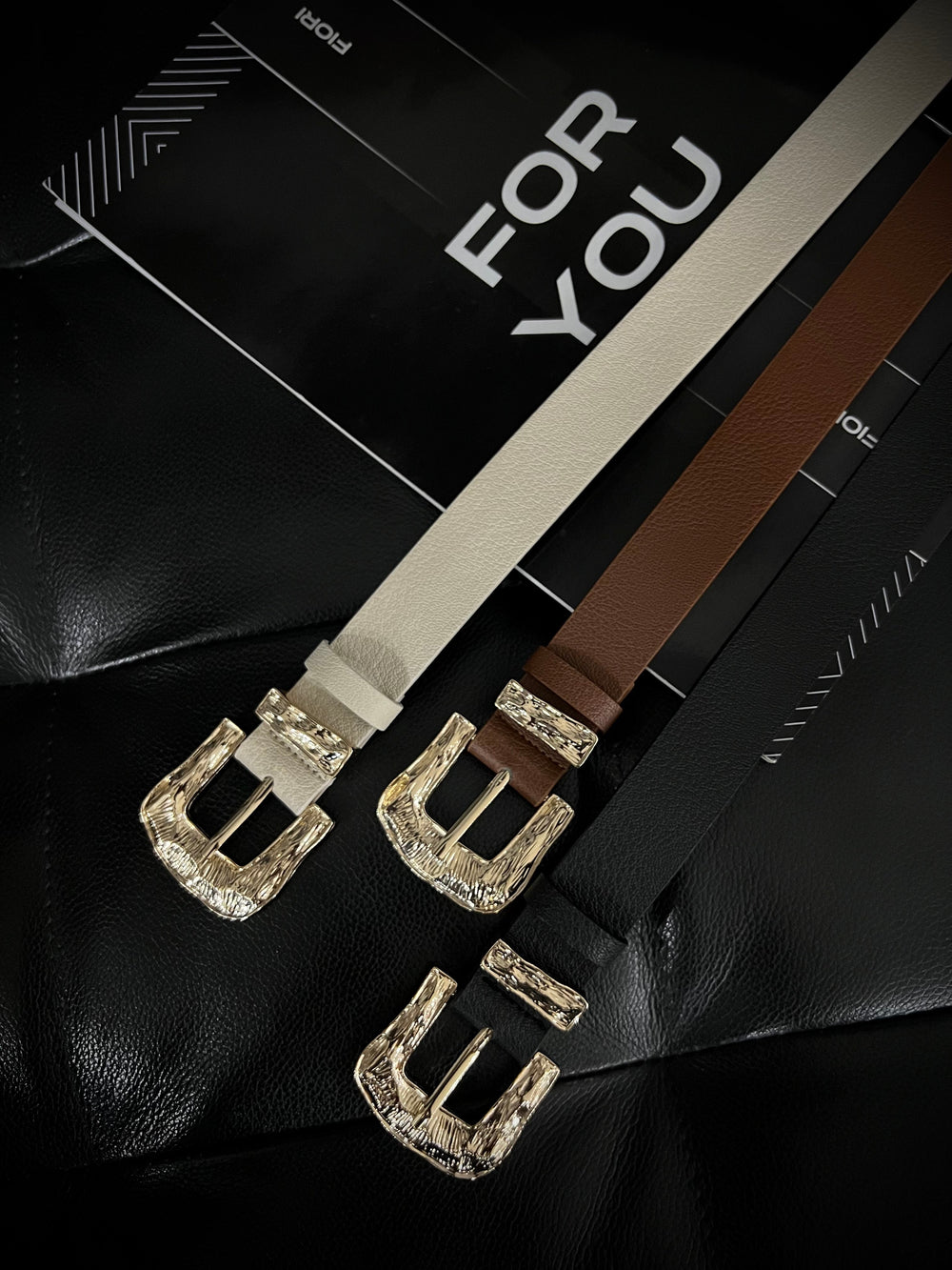 Fiori Gold Tokalı Gold Köprülü Kadın Kemeri