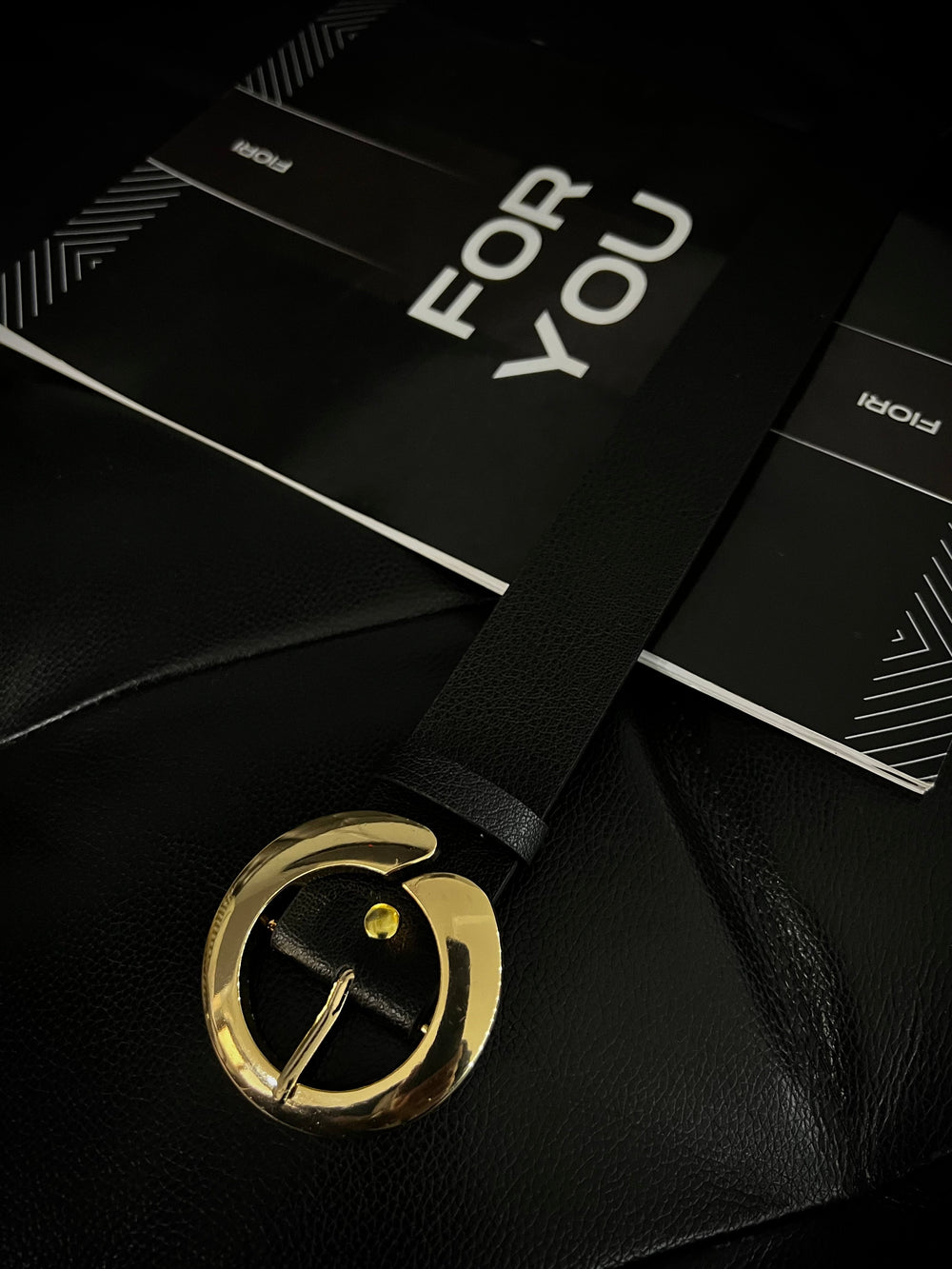 Yuvarlak Gold Tokalı Kadın Kemeri