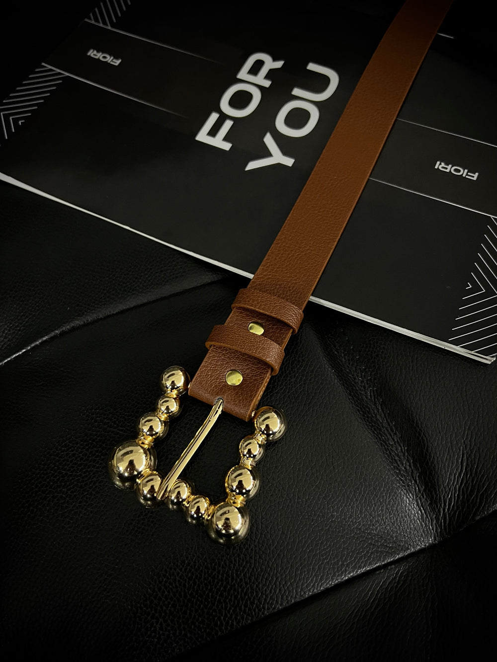 Bubble Gold Tokalı Kadın Kemeri