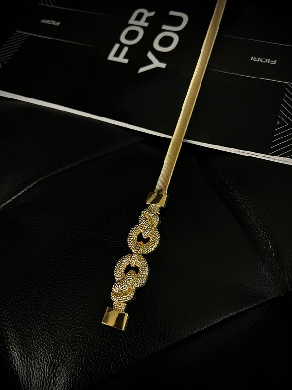 Fiori Sekiz Tokalı Yaylı Kadın Kemeri