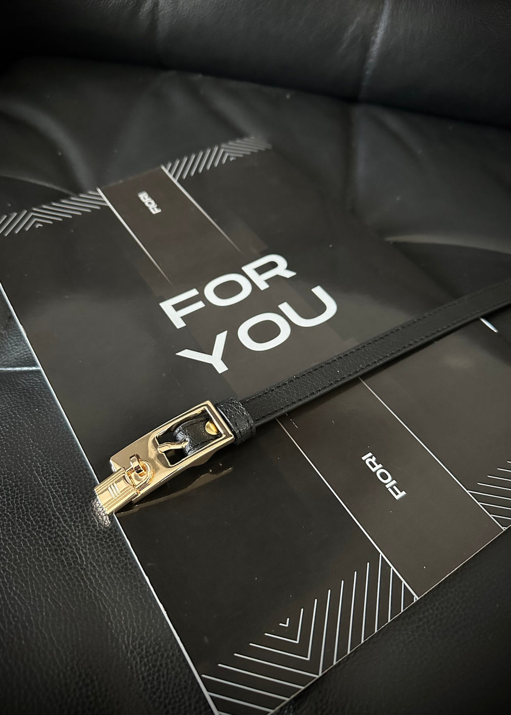 Kilit Detaylı Kadın Kemeri