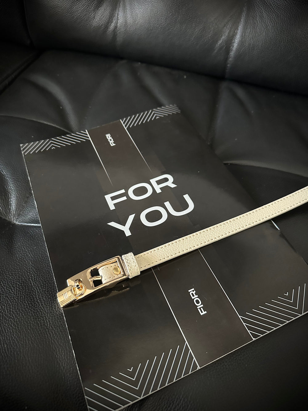 Kilit Detaylı Kadın Kemeri