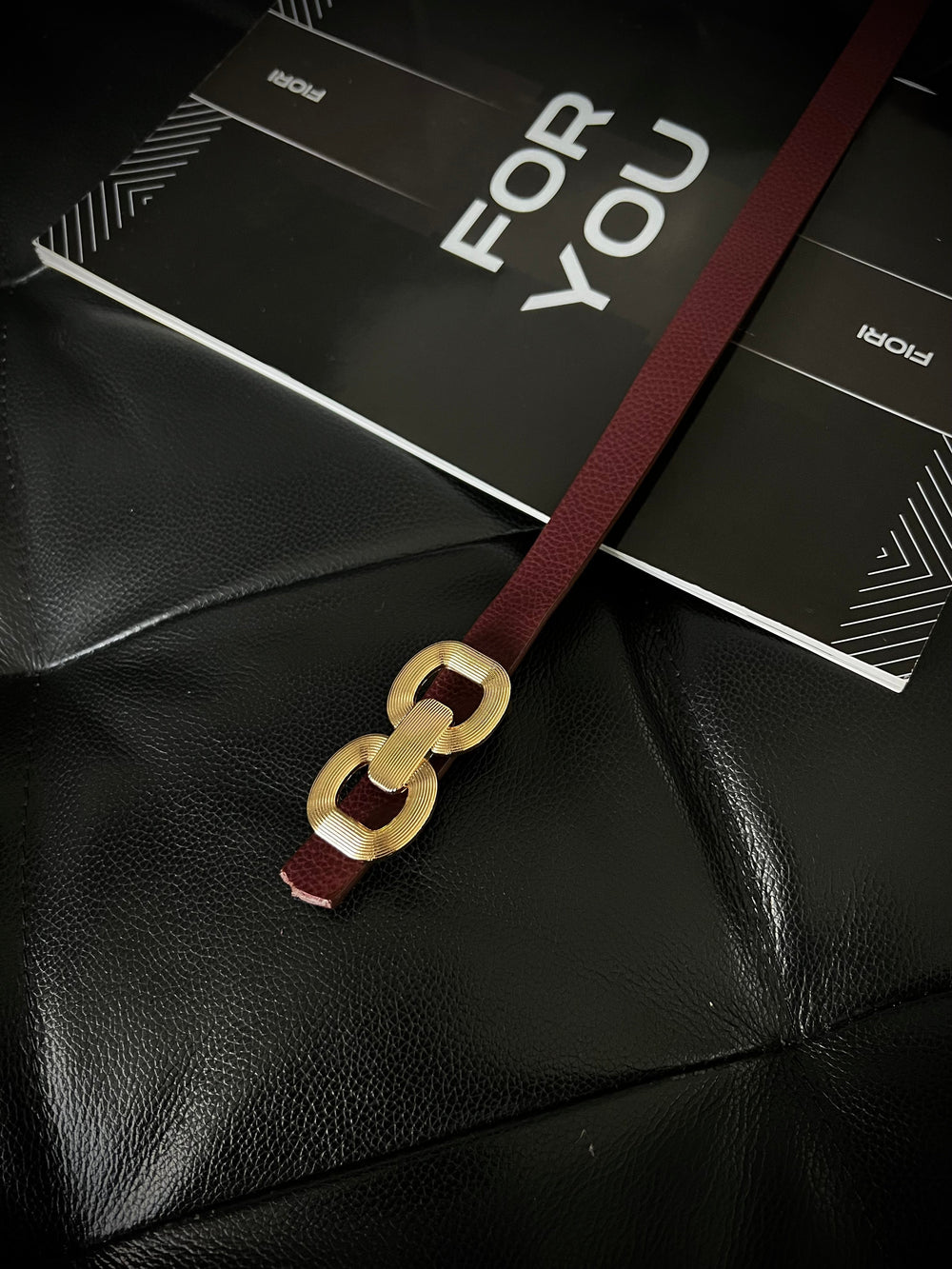 Çift Tokalı Kadın Kemeri