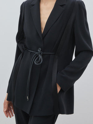 Düğüm Detaylı Kordon Kemer