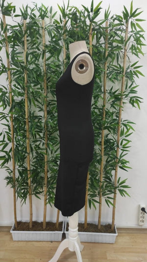 Kadın Bodycon Midi Boy Dalgıç Elbise, 26525