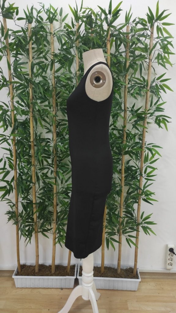 Kadın Bodycon Midi Boy Dalgıç Elbise, 26525