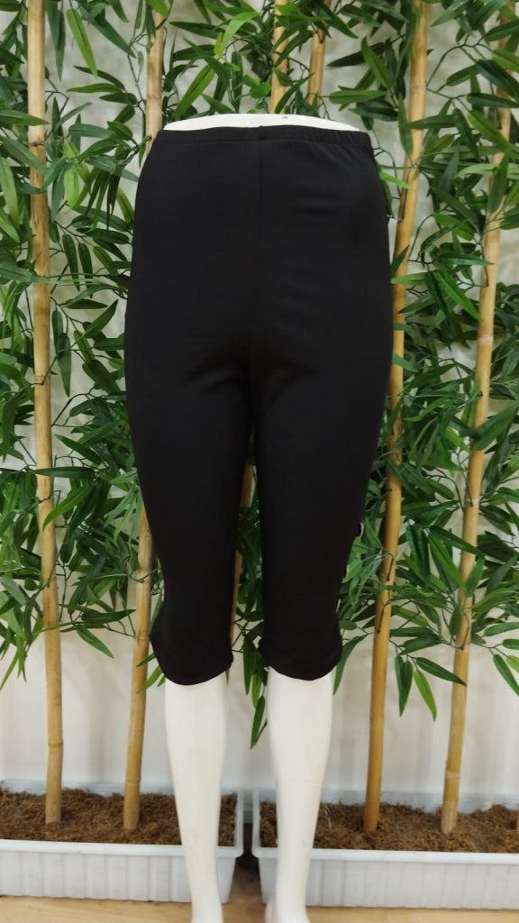 Pantaloni scurți din crep importat, cu talie înaltă, cu nasturi, pentru femei, 24409