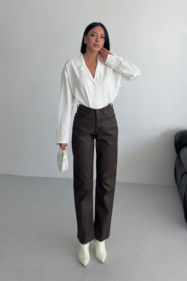 Pantaloni Mom Fit 7072