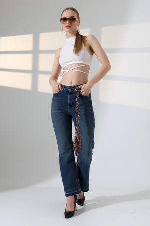 Flare Kot Pantolon 7104
