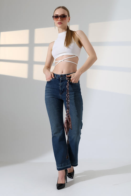 Flare Kot Pantolon 7104