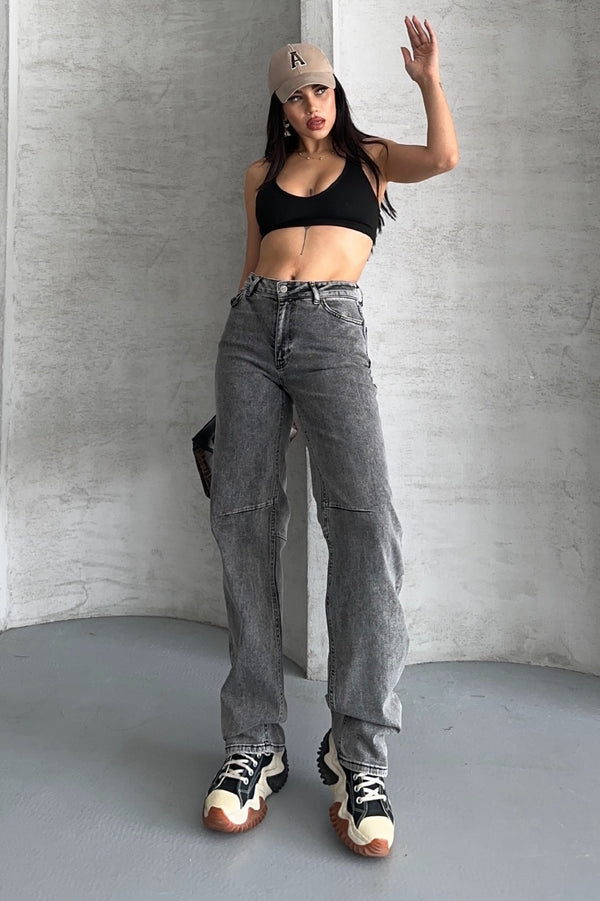 Dizi Pensli Baggy Kot Pantolon 7088