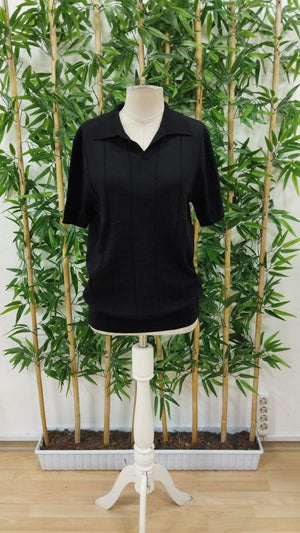 Erkek Kısa Kollu Polo Yakalı Triko Bluz, 34335