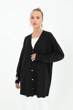 Kadın Çiçek Kabartmalı Basic Tunik  - 10482TUN