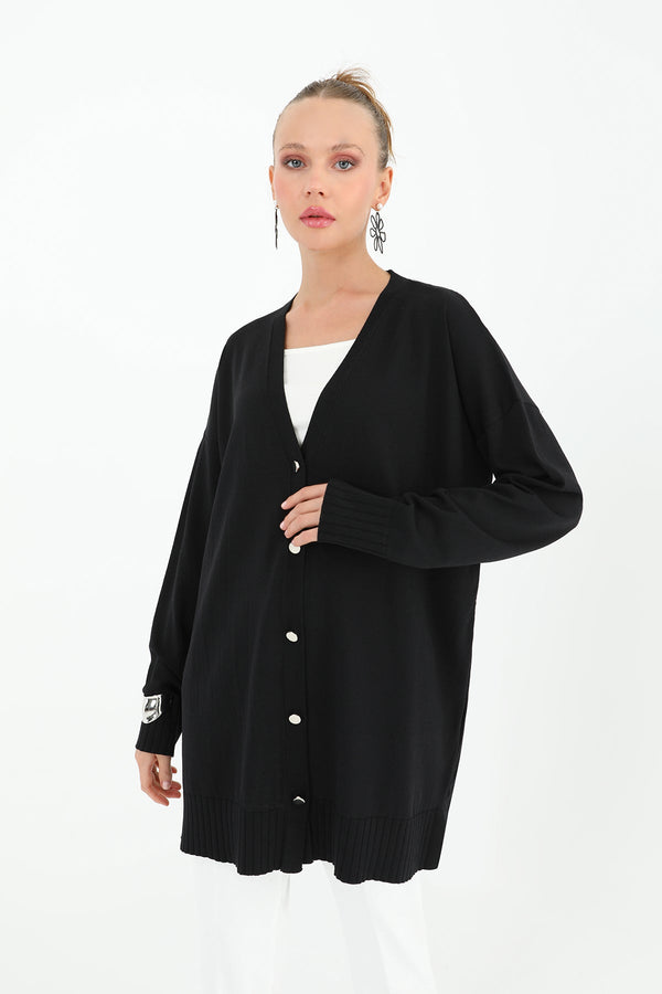 Kadın Çiçek Kabartmalı Basic Tunik  - 10482TUN
