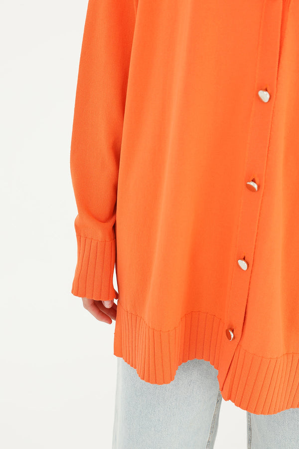 Kadın Çiçek Kabartmalı Basic Tunik  - 10482TUN