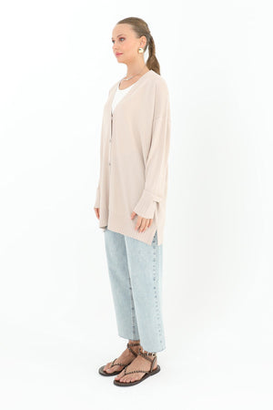 Kadın Çiçek Kabartmalı Basic Tunik  - 10482TUN