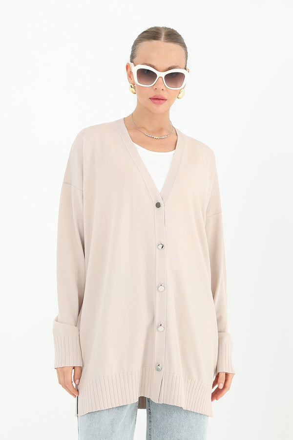 Kadın Çiçek Kabartmalı Basic Tunik  - 10482TUN