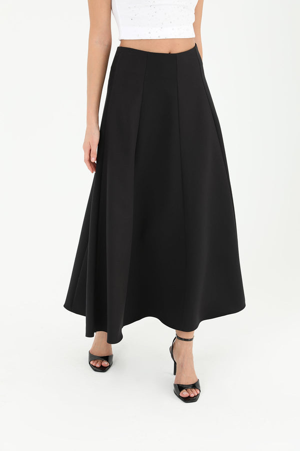 Kadın Parçalı Kloş Etek  - 18202ETK