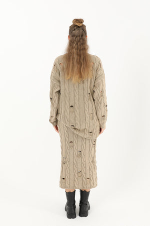 Triko Uzun Etek  - 32030ETK