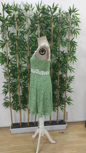 Rochie Supreme pentru femei, cu guler din dantelă și model floral, 27509