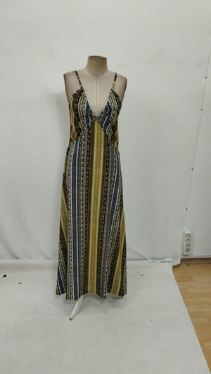 Rochie Supreme pentru femei, cu bretele la spate, cu detaliu încrucișat și crăpături, model 26434