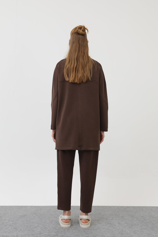 Kadın Önü Fermuar Detaylı Tunik - 10611TUN