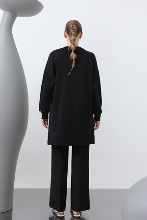 Kadın Omuzu Nakış işlemeli Tunik - 10629TNK