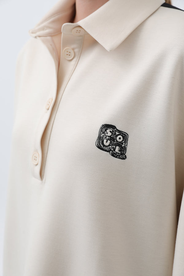 Kadın Önü Nakış Arkası Paraşüt Gömlek -32120GML