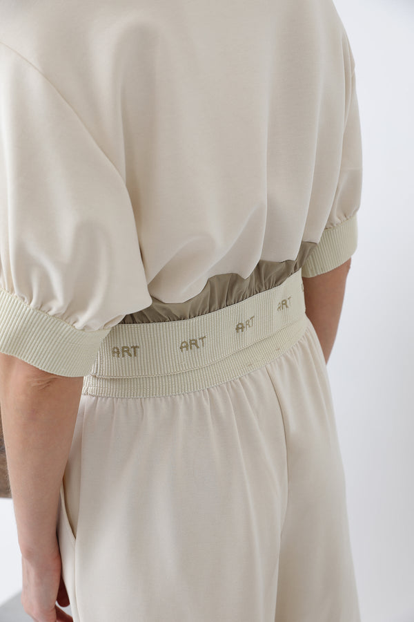 Kadın Lastiği Nakış Detaylı Bluz - 32130BLZ