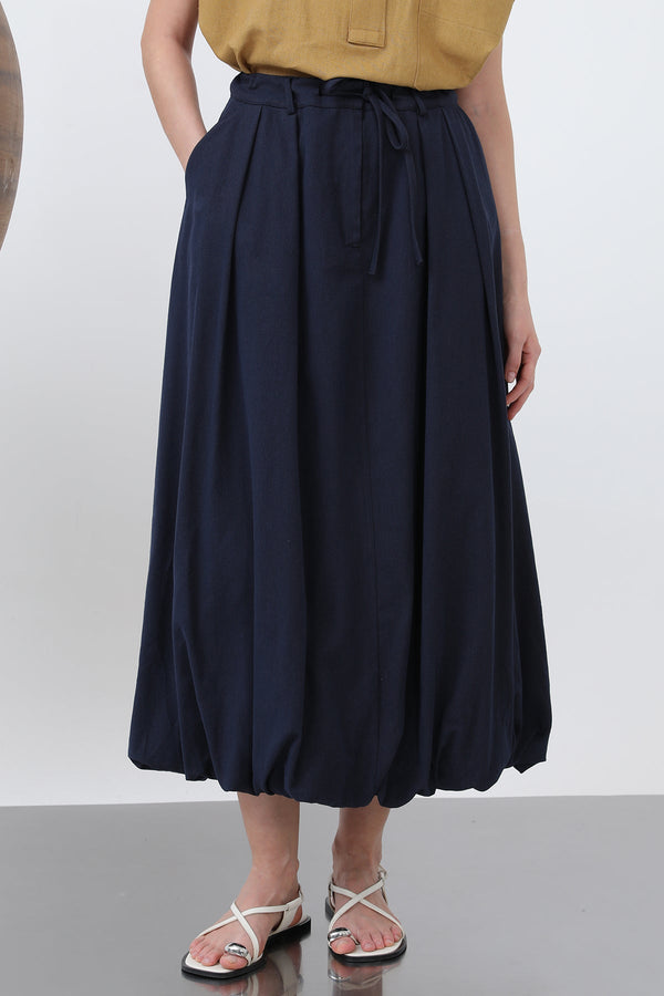 Kadın Denim Balon Etek - 32309ETK