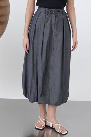 Kadın Denim Balon Etek - 32309ETK