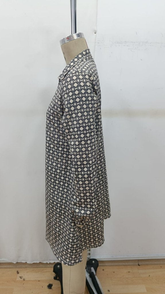 Rochie mini din modal cu mânecă lungă și guler, model pentru femei, 32382