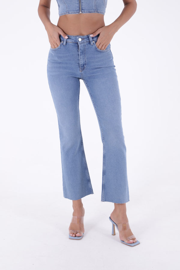 Blugi spanioli cu croială mom fit 1706