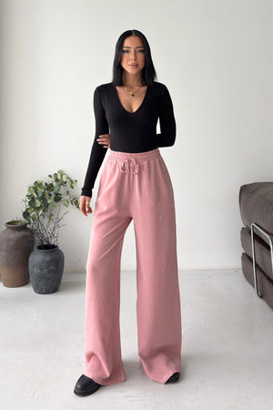 Pantaloni Palazzo elasticizați HS708
