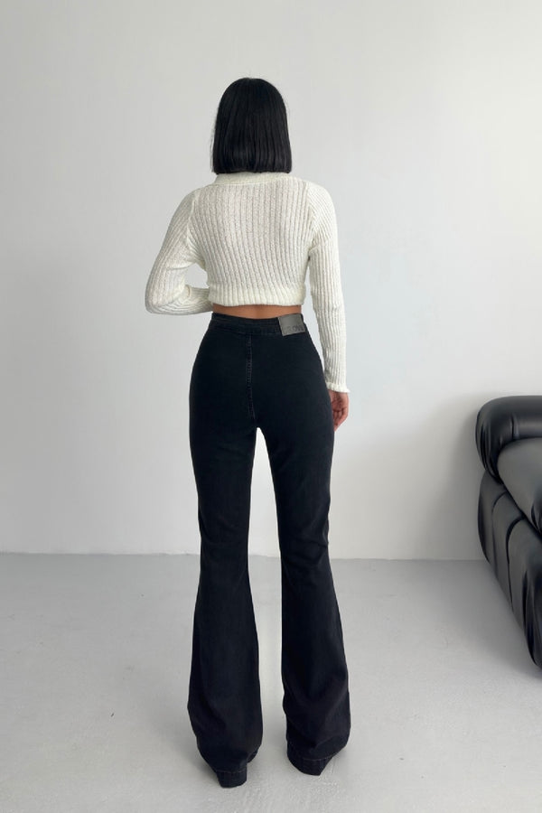 Blugi spanioli cu mai mulți nasturi 7094