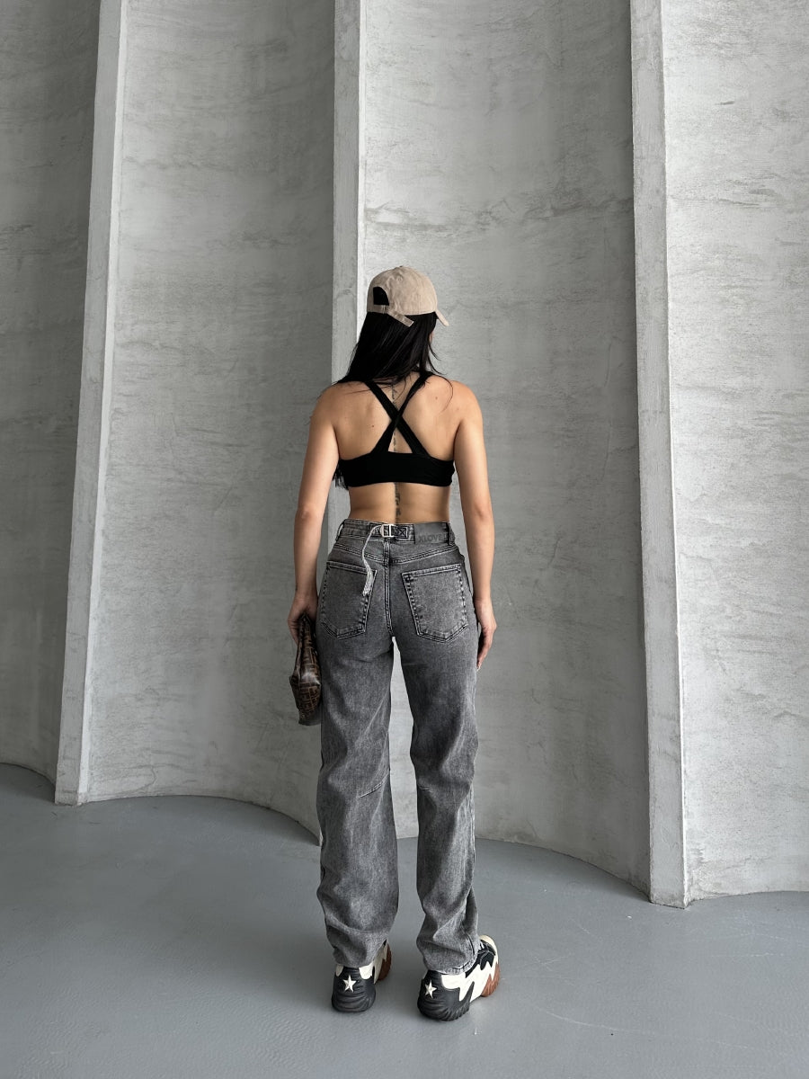 Dizi Pensli Baggy Kot Pantolon 7088
