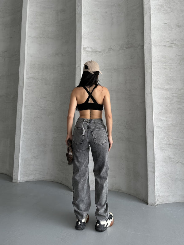 Dizi Pensli Baggy Kot Pantolon 7088