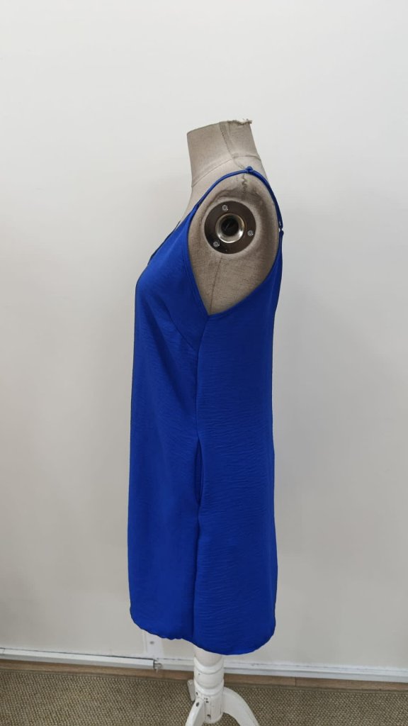 Rochie scurtă Aerobin pentru femei, cu bretele, decolteu în V, 31284