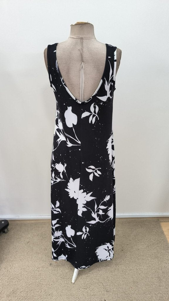 Rochie lungă Supreme pentru femei, cu bretele, decolteu în V larg, model și crăpături, 31289