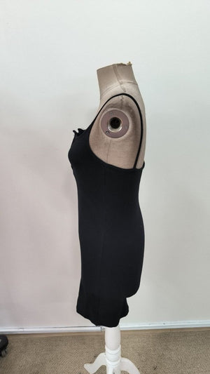 Rochie scurtă cu corset, cu bretele și nasturi în față, pentru femei, 31339
