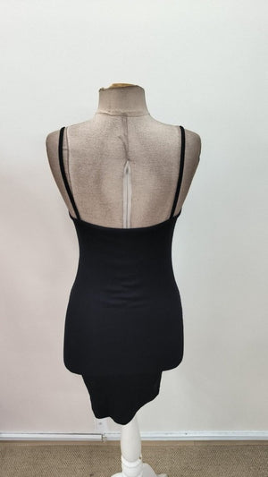 Rochie scurtă cu corset, cu bretele și nasturi în față, pentru femei, 31339