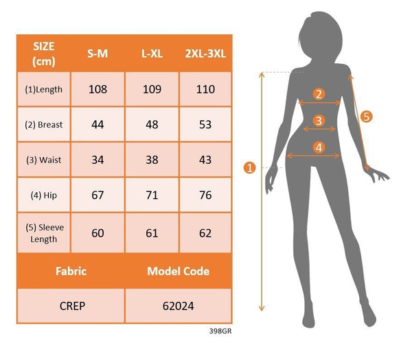 Rochie midi din crep importat, cu mânecă lungă, decolteu în V și buzunare, 31550