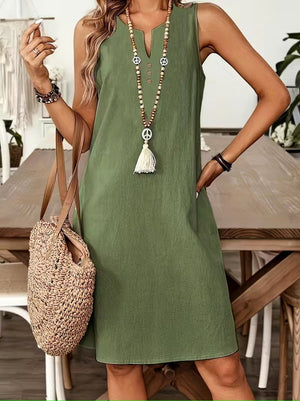 Rochie mini cu bretele și decolteu în V pentru femei, verde deschis, 34328